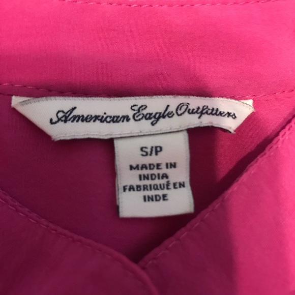 Pink Button-Down Top - Picture 3 of 3